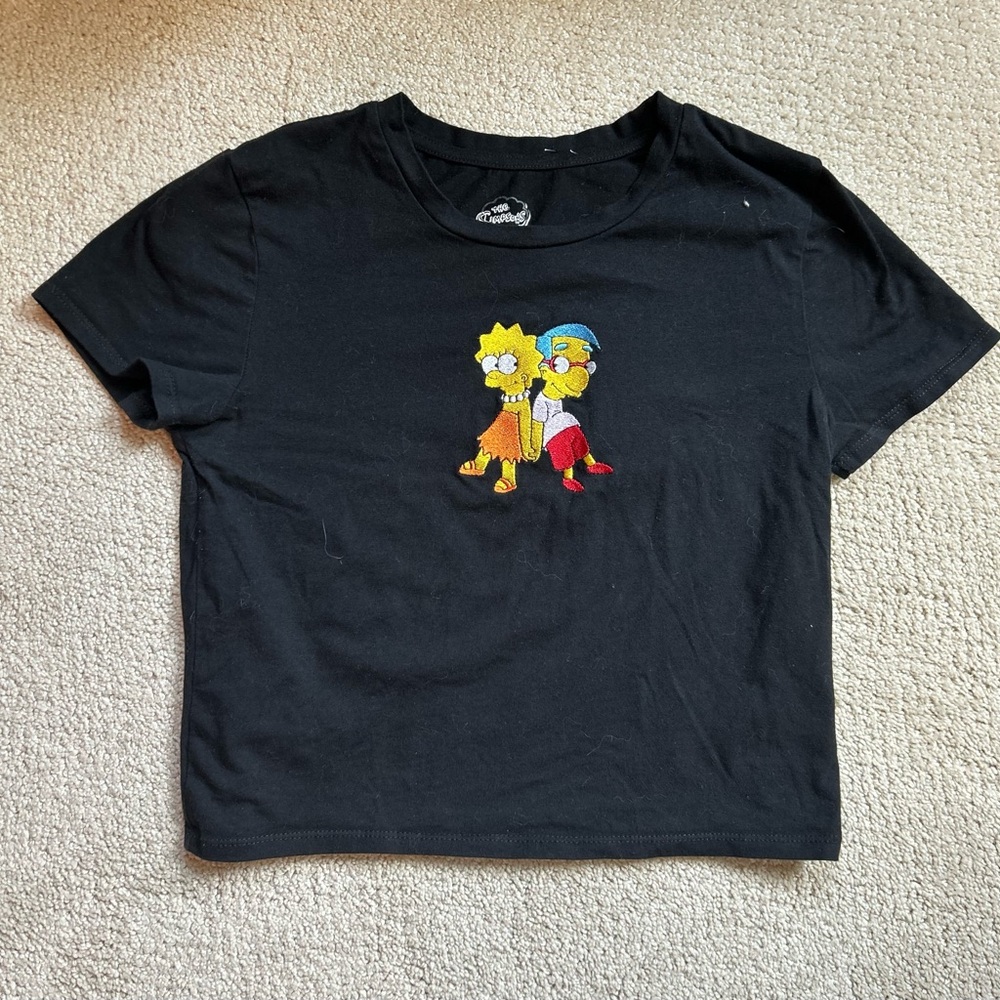 The simpsons girls tee